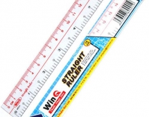 Thước nhựa dẻo Win 20 cm